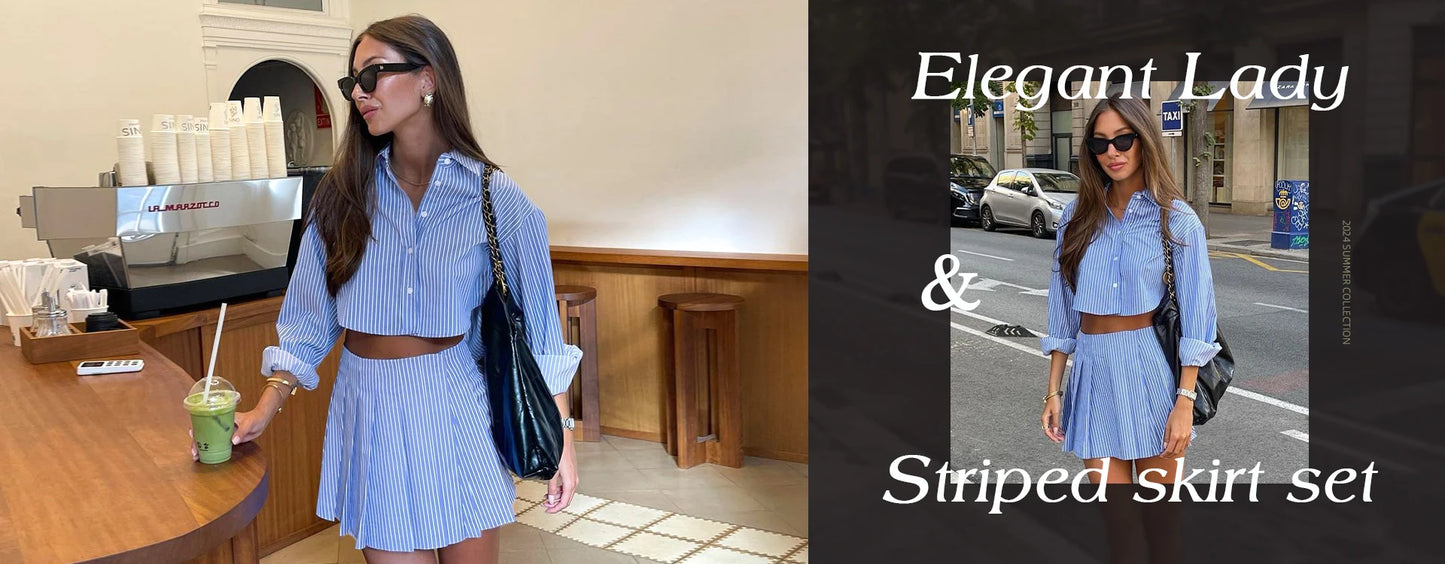 Oymimi Casual Apricot Print Women 2 Piece Set Outfit Fashion Halter Neck Sleeveless Lace-Up Tops And Straight Pockets Pants Sets