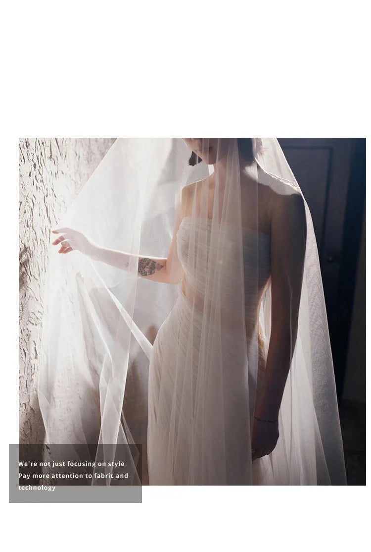 Elegant White Evening Dress A-Line Bandeau Sexy Backless Strapless Sleeveless Pleated Tulle Special Occasion Party Dress