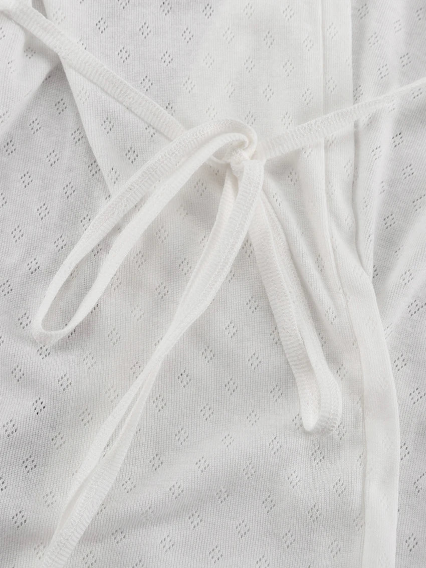 Marthaqiqi Casual Female Pajamas Set Long Sleeve Robe V-Neck Sleepwear Spaghetti Strap Nightie Mini Dress Women Nightgowns Suit